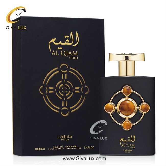  ادو پرفیوم  یونیسکس لطافه اورجینال مدل Lattafa Al Qiam Gold | القیم گلد حجم  100 میل